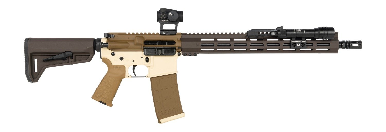 Shark Coast Tactical SCC06582DRAKE Drake Bundle 5.56 NATO 30+1 16″ Black Melonite Threaded Barrel, Aluminum Receiver w/Picatinny Rail, M-LOK Handguard, Magpul MOE SL Black Polymer Stock, Magpul MOE Gr Shark Coast Tactical SCC06582DRAKE Drake Bundle 5.56 NATO 30+1 16″ Black Melonite Threaded Barrel, Aluminum Receiver w/Picatinny Rail, M-LOK Handguard, Magpul MOE SL Black Polymer Stock, Magpul MOE Gr