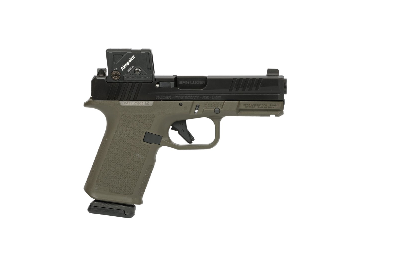 RUGER RXM 9MM BLK/ODG 15+1 4″ COA RUGER RXM 9MM BLK/ODG 15+1 4″ COA