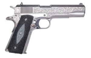 CNC COLT 1911 TUXEDO 38 SUP 5IN BARREL 9RD BLUED ENGRAVED 1 OF 300 CNCTUX38