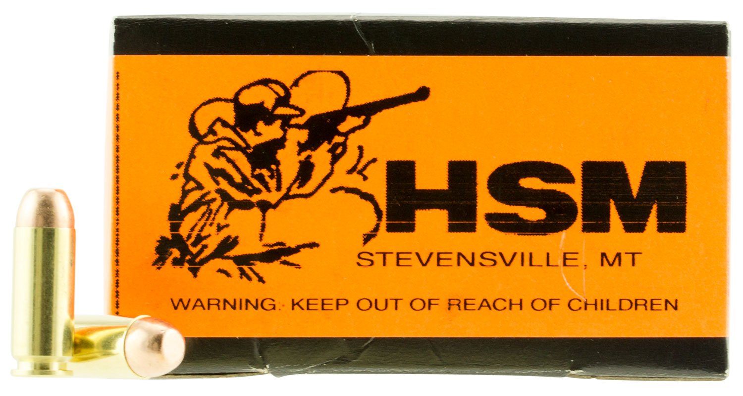 HSM 10MM2N Training 10mm Auto 180 gr Full Metal Jacket 50 Per Box/ 20 Case HSM 10MM2N Training 10mm Auto 180 gr Full Metal Jacket 50 Per Box/ 20 Case