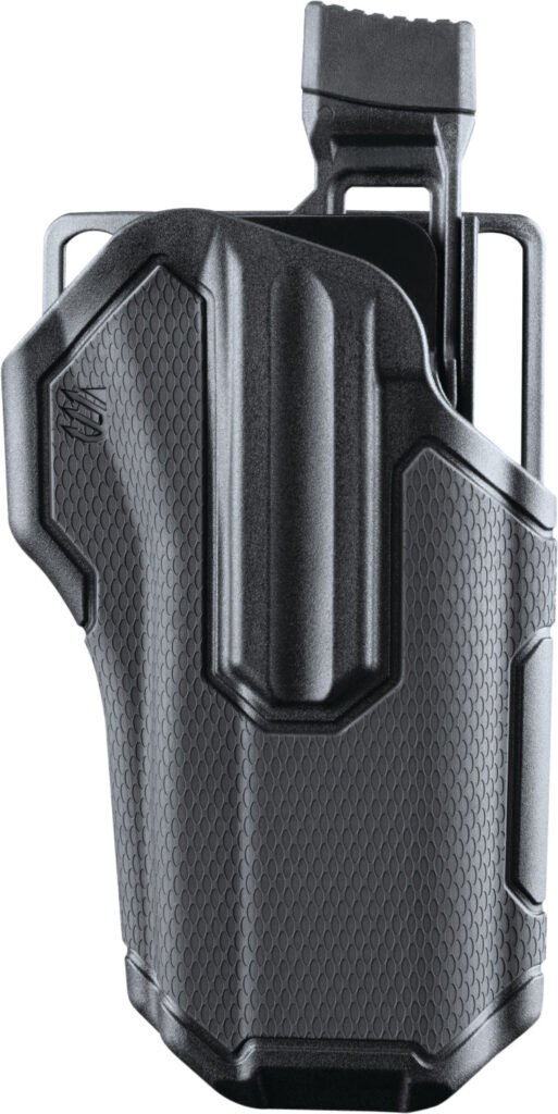 Blackhawk 419000BBR Omnivore  OWB Black Plastic Belt Slide Fits Most Semi-Autos Right Hand
