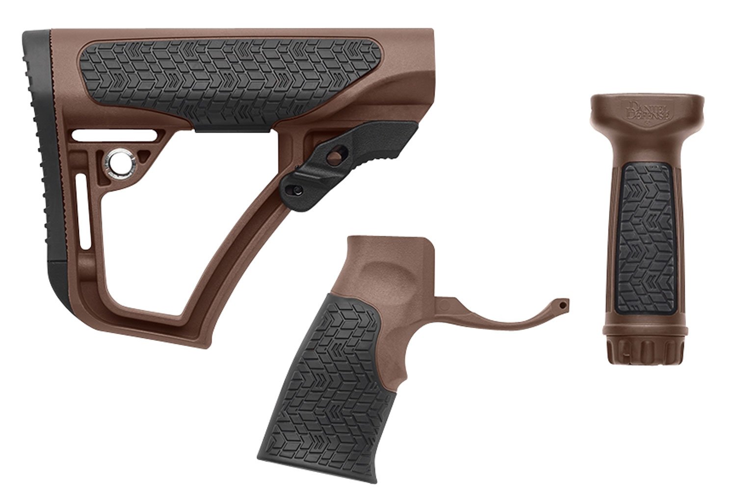 Daniel Defense 2810206145011 Collapsible Buttstock Pistol Grip/Vertical Foregrip AR-15 Mil Spec + Daniel Defense 2810206145011 Collapsible Buttstock Pistol Grip/Vertical Foregrip AR-15 Mil Spec +