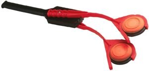 MTM Case-Gard EZDT40 EZ Throw Double Red Polymer Manual Cocking 31" Long Double Ambidextrous Hand