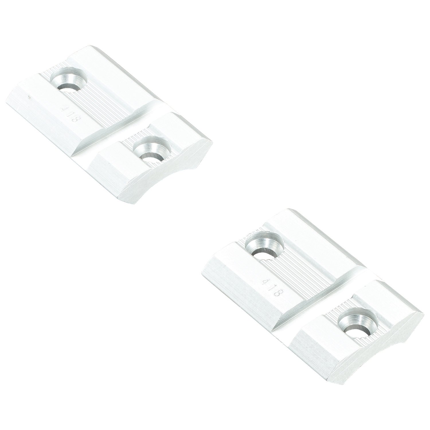 Weaver Mounts 48453 Top Mount Base 418S Silver CVA/Traditions/Winchester Weaver Mounts 48453 Top Mount Base 418S Silver CVA/Traditions/Winchester