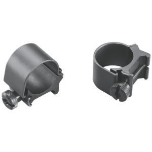 Weaver Mounts 49040 Detachable Top Mount Rings  Matte Black 1" Low