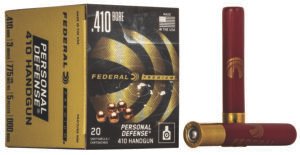 Federal PD413JGE000 Premium Personal Defense 410Gauge 3″ 5Pellets 000BuckShot 20 Per Box/10 Case
