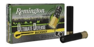 Remington Ammunition 20707 Ultimate Defense Buckshot 410Gauge 3″ 000Buck Shot 15 Per Box/10 Case