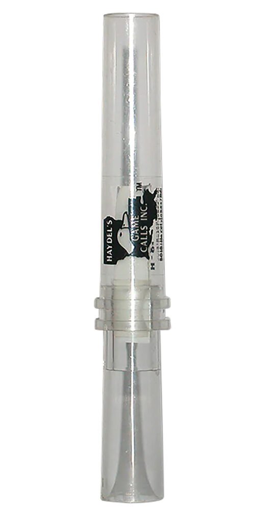 Haydel's Game Calls H81 Canadian Honker  Open Call Attracts Geese Clear Polycarbonate