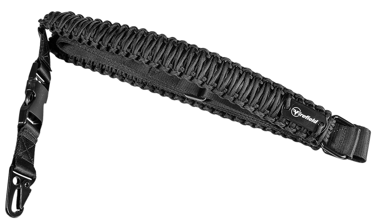 Firefield FF46000 Single Point Tactical Sling Black Nylon Paracord 28″-31″ OAL Adjustable Rifle Firefield FF46000 Single Point Tactical Sling Black Nylon Paracord 28″-31″ OAL Adjustable Rifle