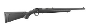 RUGER AMERICAN 17HMR BL/SY 18″ TB
