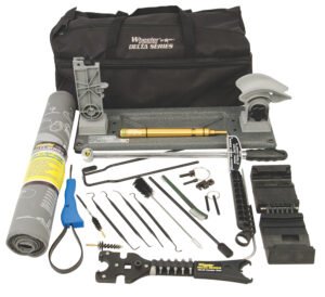 Wheeler 156555 Armorer’s Professional Kit Black Multiple Rifle AR15/M16 19 Pieces