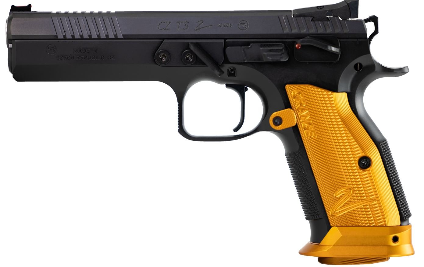 CZ 75 TS2 ORANGE 9MM 20+1 5.2″ CZ 75 TS2 ORANGE 9MM 20+1 5.2″