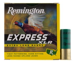 Remington Ammunition 20168 Express XLR  12Gauge 2.75″ 1 1/8oz 6Shot 25 Per Box/10 Case