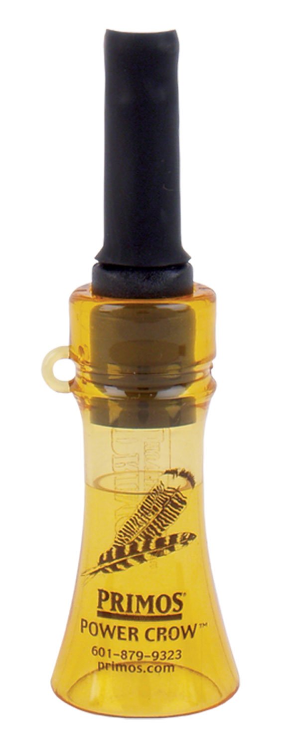 Primos 330 Power Crow Open Call Crow Sounds Attracts Crow/Turkey Black/Yellow Plastic Primos 330 Power Crow Open Call Crow Sounds Attracts Crow/Turkey Black/Yellow Plastic