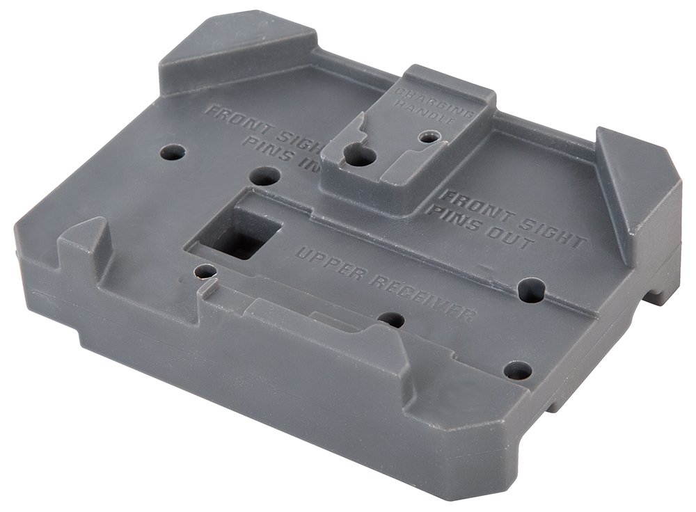 Wheeler 156945 Armorer’s Bench Block Gray Plastic Rifle AR Platform Wheeler 156945 Armorer’s Bench Block Gray Plastic Rifle AR Platform