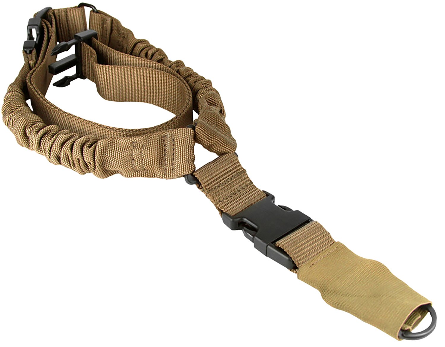 Aim Sports AOPS01T One Point Tan Elastic Webbing 26″ OAL Bungee Rifle Aim Sports AOPS01T One Point Tan Elastic Webbing 26″ OAL Bungee Rifle
