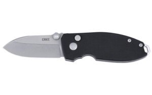 CRKT SQUID BUTTON LOCK 2.27" BLK/SLV