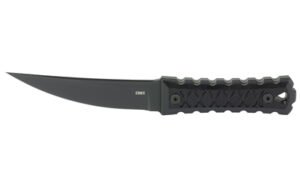 CRKT HZ4 4.76" PLN EDGE BLK W/SHEATH