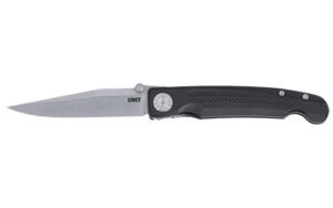 CRKT FIDUS 3.22" PLAIN EDGE BLACK