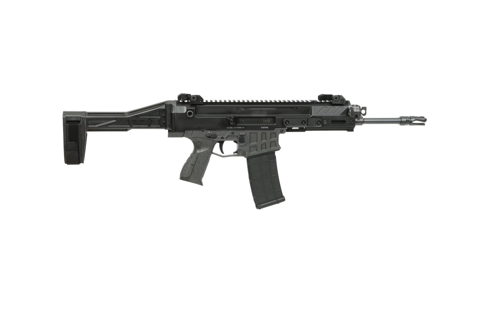CZ BREN 2 MS PST 5.56 11″ 30+1 SB CZ BREN 2 MS PST 5.56 11″ 30+1 SB