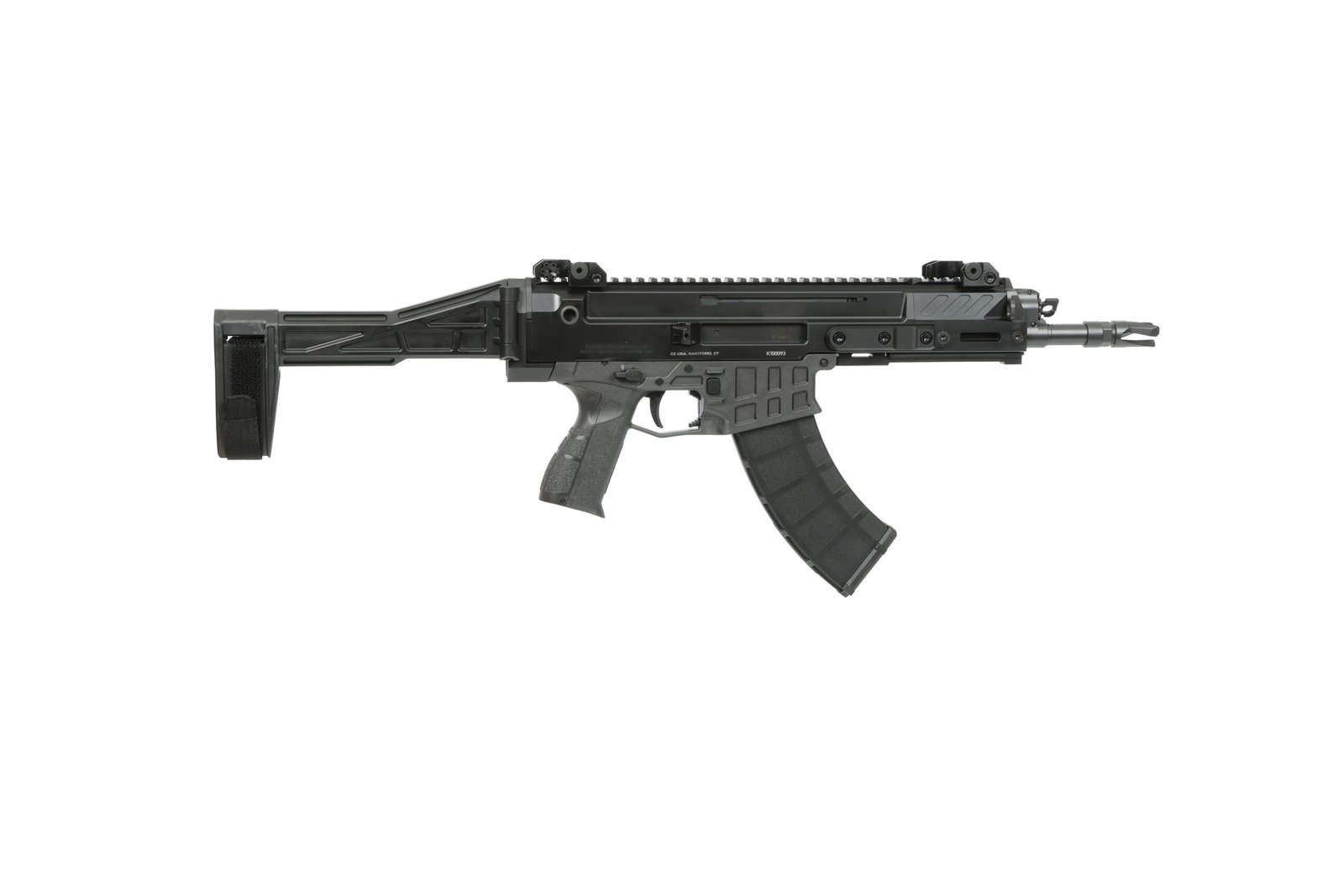 CZ BREN 2 MS PISTOL 7.62X39 9″ SB CZ BREN 2 MS PISTOL 7.62X39 9″ SB