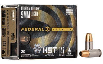 FED PRM HST 9MM 147GR JHP 20/200 FED PRM HST 9MM 147GR JHP 20/200