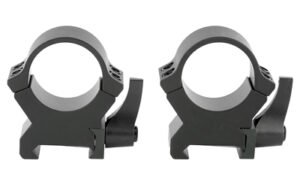 LEUP QRW2 1" RINGS HIGH MATTE