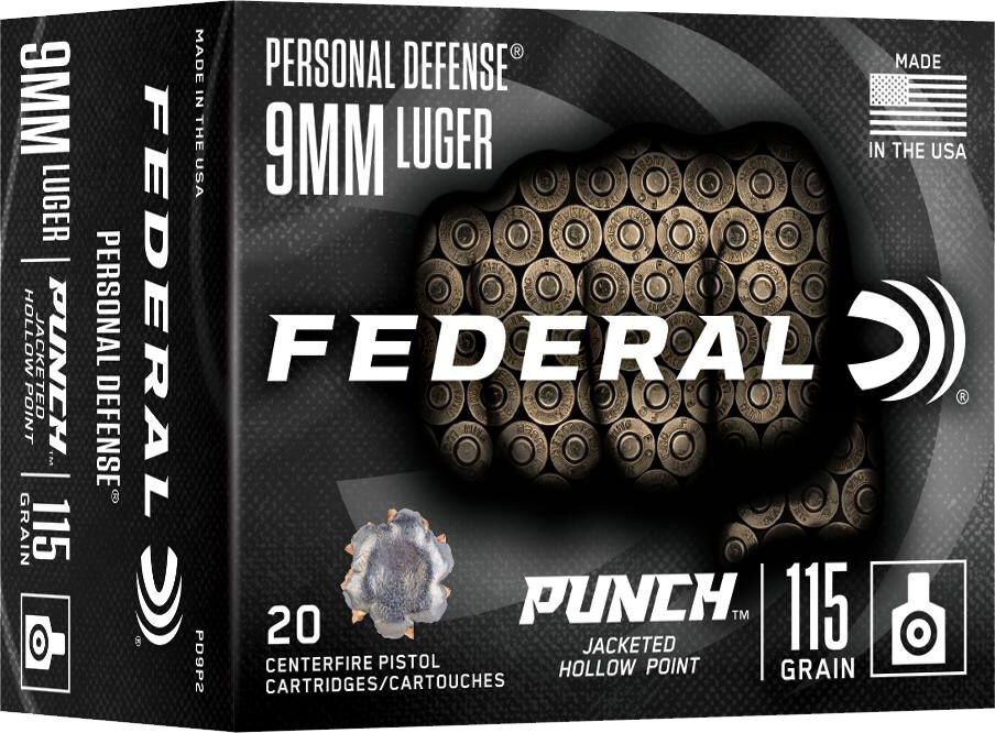 FDR 9MM 115GR PUNCH JHP 20RD FDR 9MM 115GR PUNCH JHP 20RD