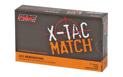 PMC XTACM 223REM 77GR OTM SIERRA BT PMC XTACM 223REM 77GR OTM SIERRA BT