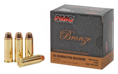 PMC BRNZ 44MAG 240 TCSP 25/500 PMC BRNZ 44MAG 240 TCSP 25/500