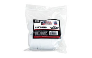 PRO-SHOT PATCH .45-.58CAL 2 1/2" 250