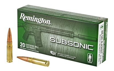 REM 300BLK 220GR SUBSONIC 20/200 REM 300BLK 220GR SUBSONIC 20/200