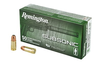 REM SUBSONIC 9MM 147GR 50/500 REM SUBSONIC 9MM 147GR 50/500