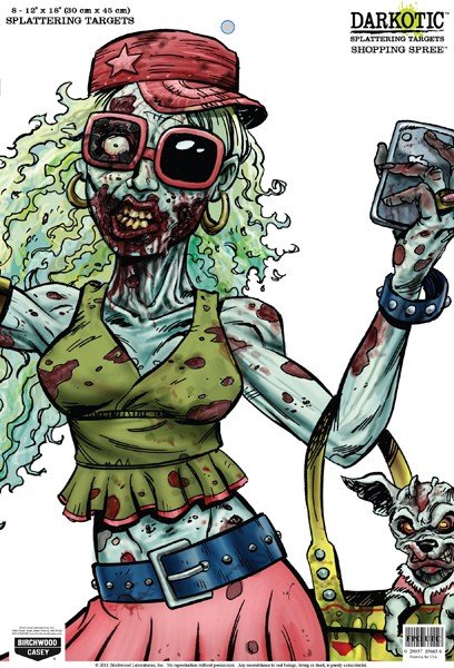 BC DARKOTIC SHOP A HOLIC SPLATTER TARGET 100 PACK