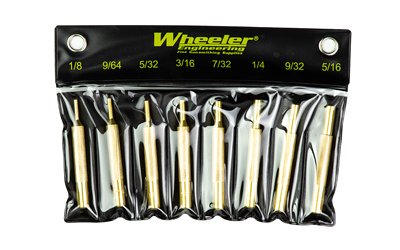 WHEELER BRASS PUNCH SET 8 PIECE WHEELER BRASS PUNCH SET 8 PIECE