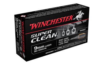 WIN SUPER CLEAN 9MM 90GR FMJ 50/500 WIN SUPER CLEAN 9MM 90GR FMJ 50/500