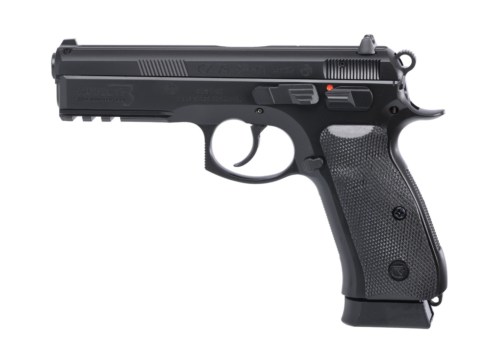 CZ 75 SP-01 50TH 9MM 19+1 FS CZ 75 SP-01 50TH 9MM 19+1 FS
