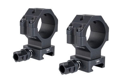 SCOPE RINGS W/ Q-LOC - BLACK, EXTRA TALL, FITS 30MM TUBES, 1.4"H