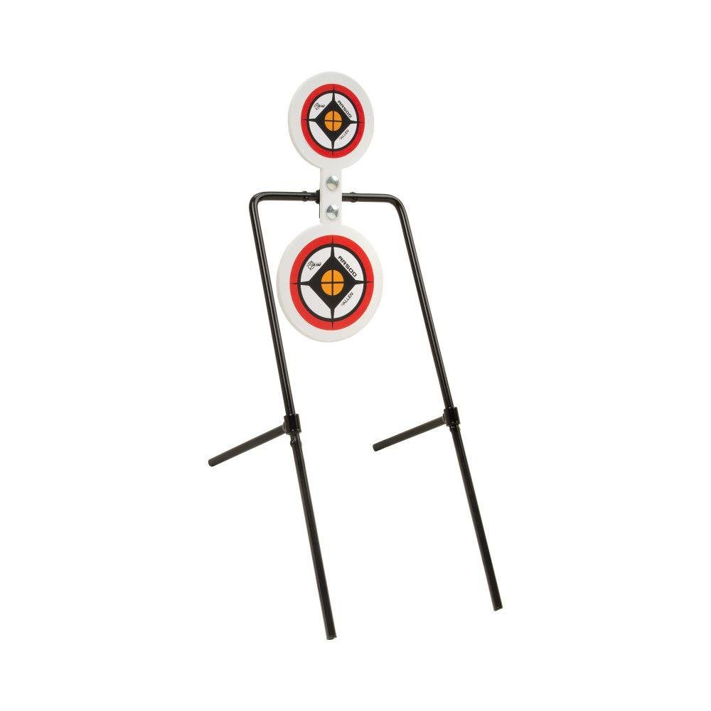 Allen EZ-Aim Hardrock AR500 Round Spinner Targets & Stand for Rimfire Rounds & Centerfire Pistols 7.375″W x 23″H White/Red/Black Allen EZ-Aim Hardrock AR500 Round Spinner Targets & Stand for Rimfire Rounds & Centerfire Pistols 7.375″W x 23″H White/Red/Black
