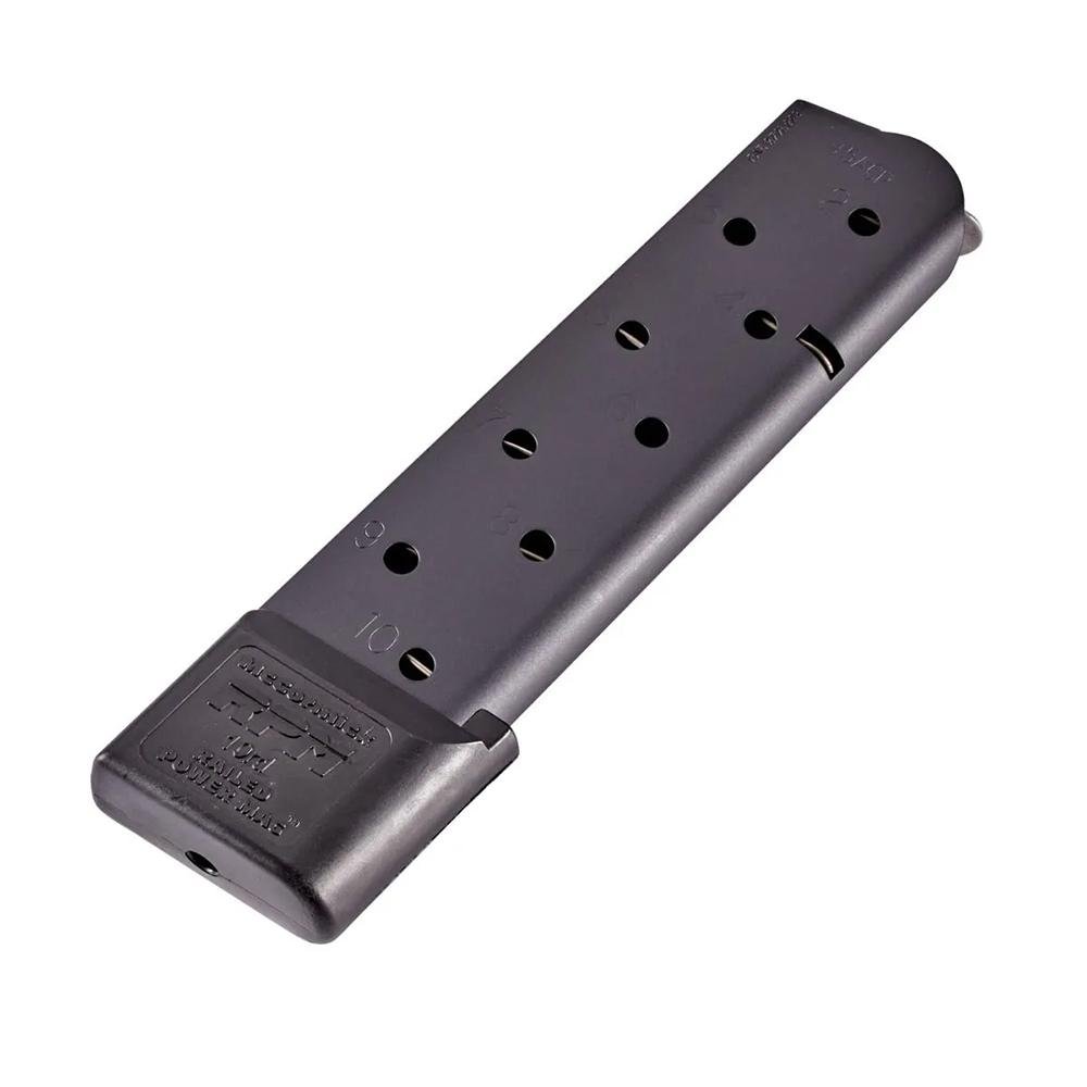 Chip McCormick Railed Power 1911 Full Size Handgun Magazine Black .45 ACP 10/rd Chip McCormick Railed Power 1911 Full Size Handgun Magazine Black .45 ACP 10/rd