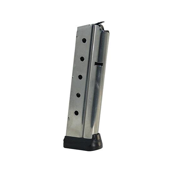 Colt 1911 Gov’t/Commander Handgun Magazine Stainless with Base Pad 9mm Luger 10/rd Colt 1911 Gov’t/Commander Handgun Magazine Stainless with Base Pad 9mm Luger 10/rd