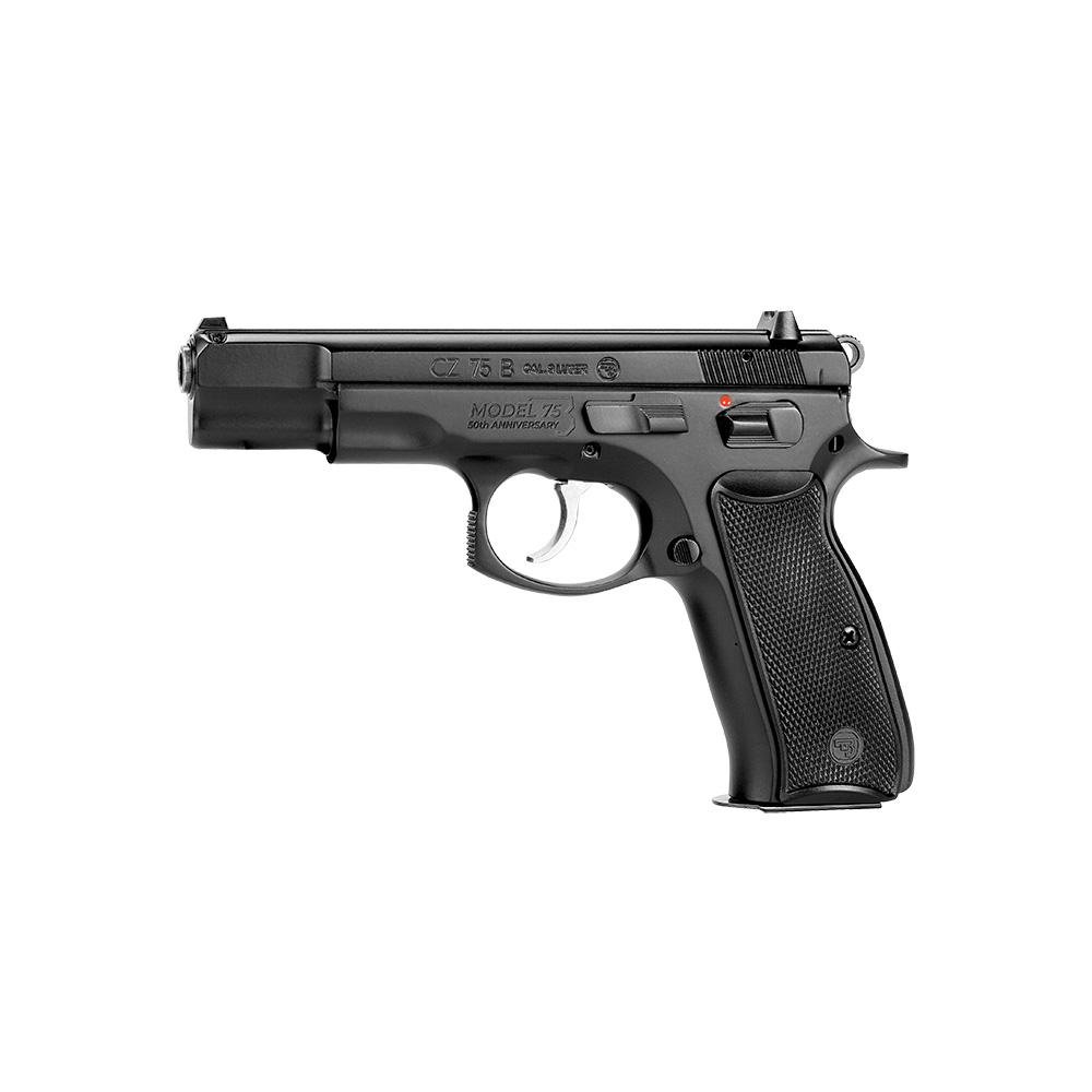 CZ 75 B Anniversary Elite Handgun 9mm Luger 10rd Magazines(2) 4.6″ Barrel Steel Frame Manual Safety CZ 75 B Anniversary Elite Handgun 9mm Luger 10rd Magazines(2) 4.6″ Barrel Steel Frame Manual Safety