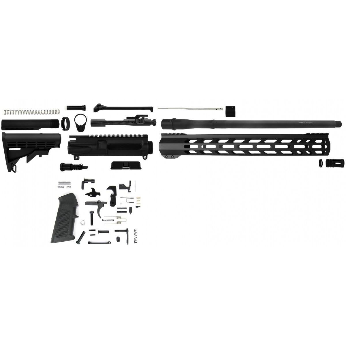 TacFire 16″ Unassembled .300 Blackout Rifle Build Kit with Lower Parts Kit TacFire 16″ Unassembled .300 Blackout Rifle Build Kit with Lower Parts Kit