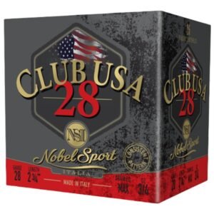 Nobel NSI 28T1 Shotshell 28 ga 2-3/4″ 3/4 oz 1300 fps #7.5 25/ct