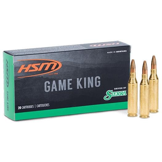HSM GameKing Rifle Ammunition .300 Savage 150gr SP 20/ct HSM GameKing Rifle Ammunition .300 Savage 150gr SP 20/ct