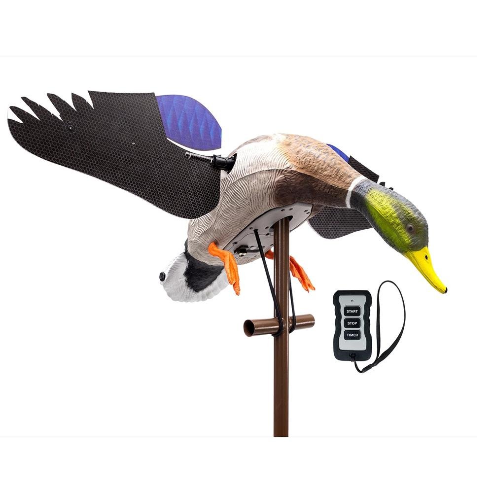 Higdon Flasher Pro Motion Duck Decoy with Remote – Mallard Drake Higdon Flasher Pro Motion Duck Decoy with Remote – Mallard Drake