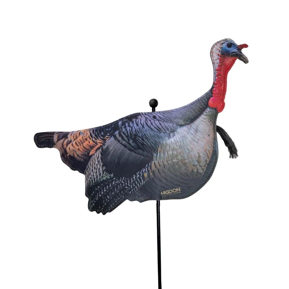Higdon Flex Turkey Decoy Upright Tom Silhouette Higdon Flex Turkey Decoy Upright Tom Silhouette