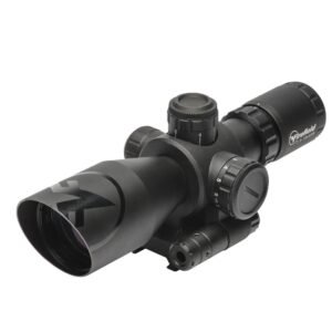 Firefield Barrage Rifle Scope – 2.5-10x40mm Red Laser Mil Dot Reticle Black Matte