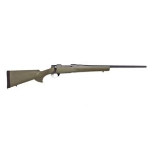 Howa M1500 Hogue Rifle 25 Creedmoor 5rd Capacity 22” Threaded Barrel Green Hogue Stock