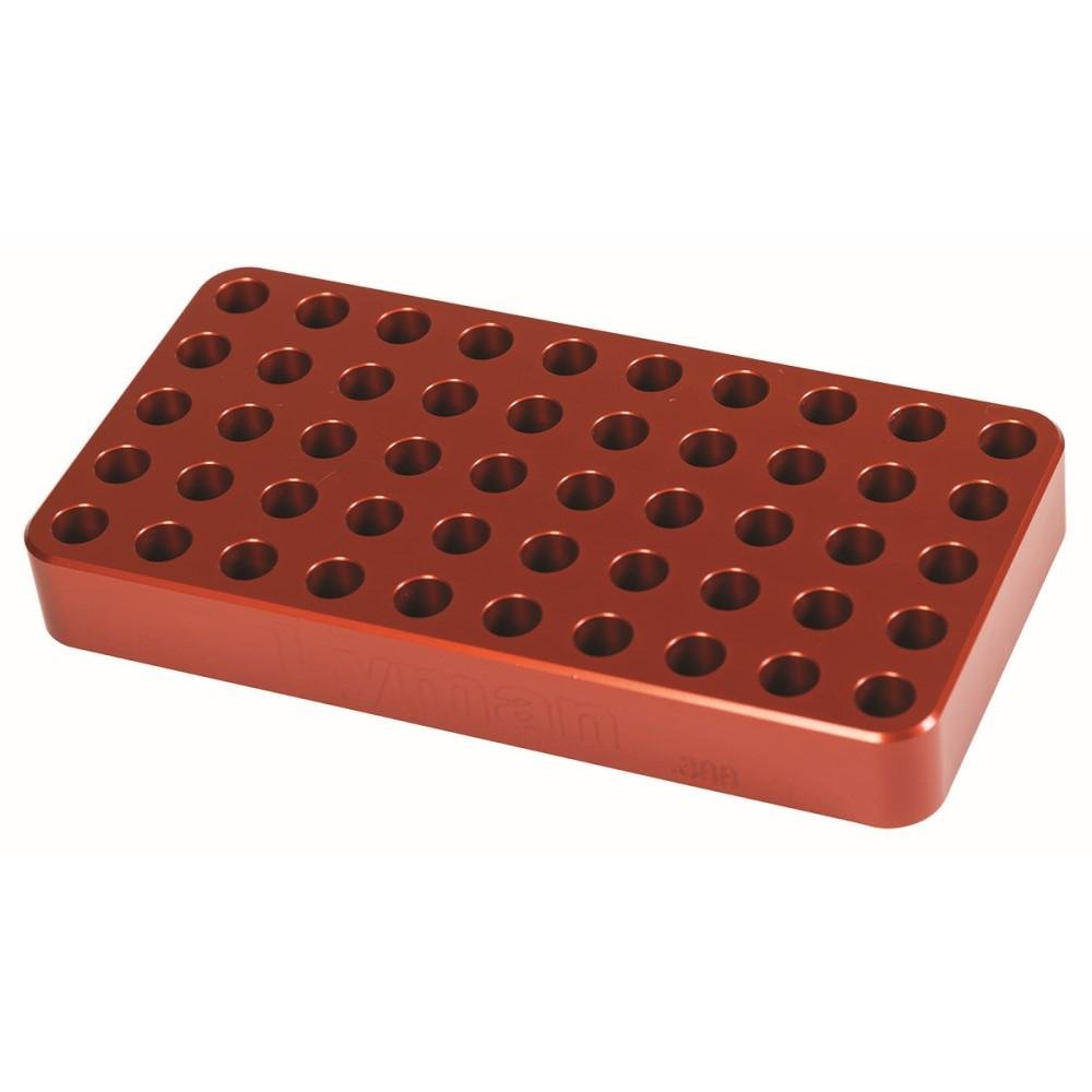 Lyman Anodized Aluminum Loading Block .388 Hole Size for Small Rifles Lyman Anodized Aluminum Loading Block .388 Hole Size for Small Rifles